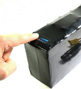Softpack battery 60V 12Ah BMS 40A XLR-3 with 30T (720Wh) - Up to 2400 Watt - Square